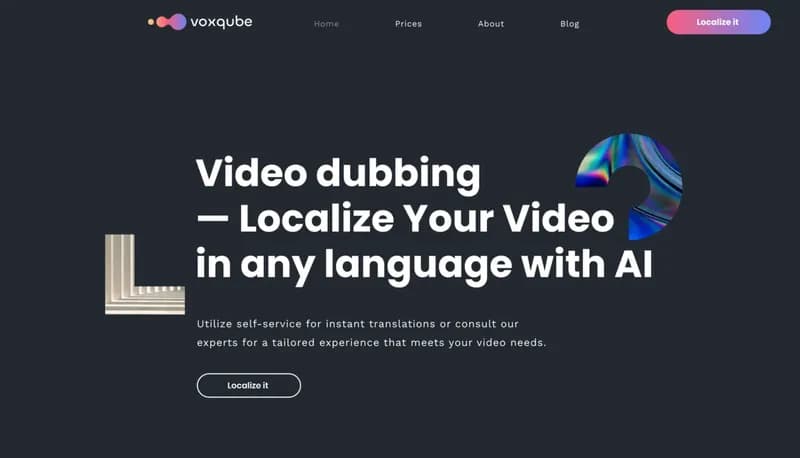 voxqube screenshot