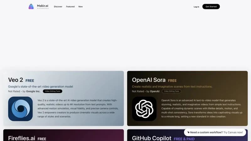 Makir.ai screenshot