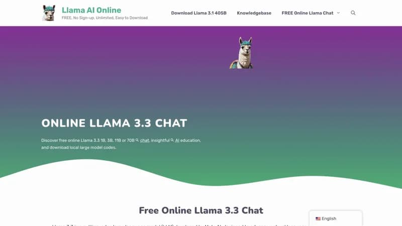 Llama 3.3 screenshot