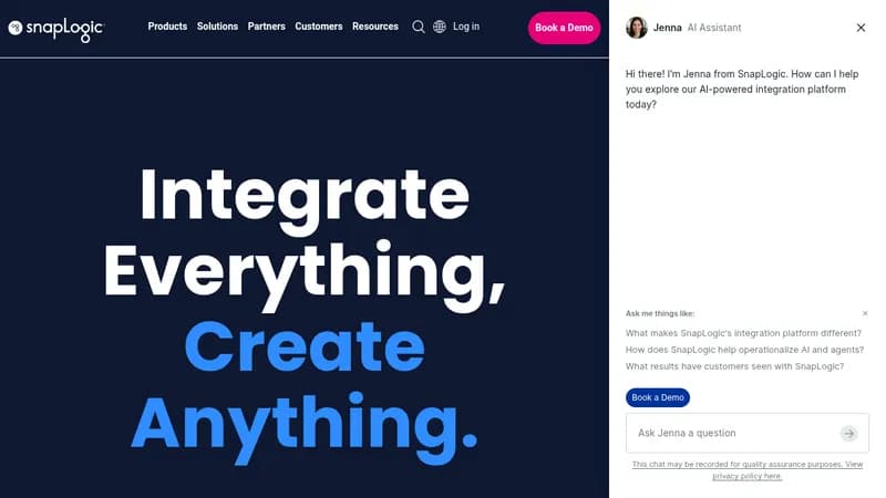 snaplogic website