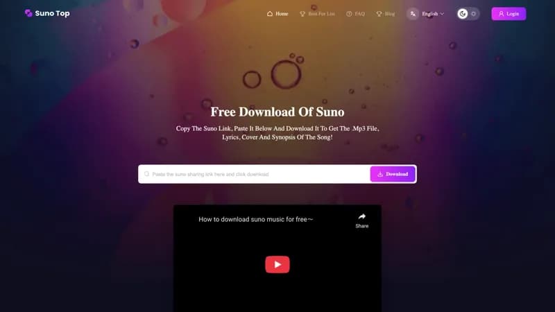Suno-Top screenshot