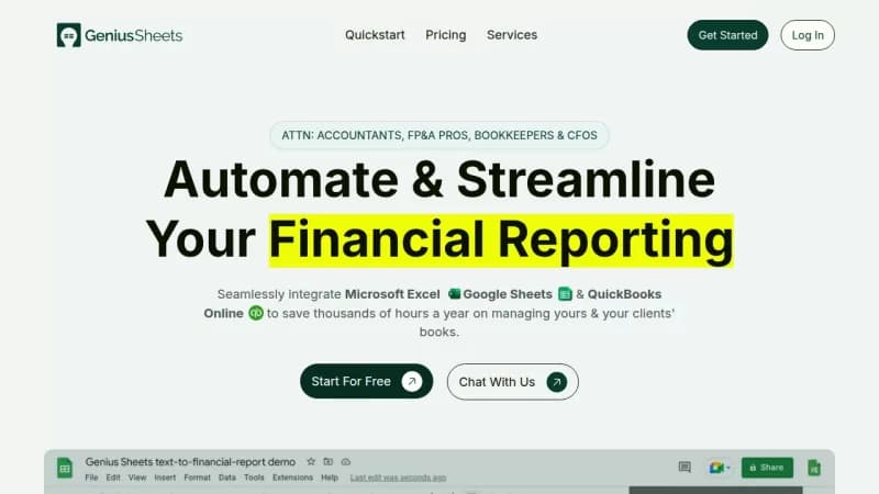 Genius Sheets screenshot