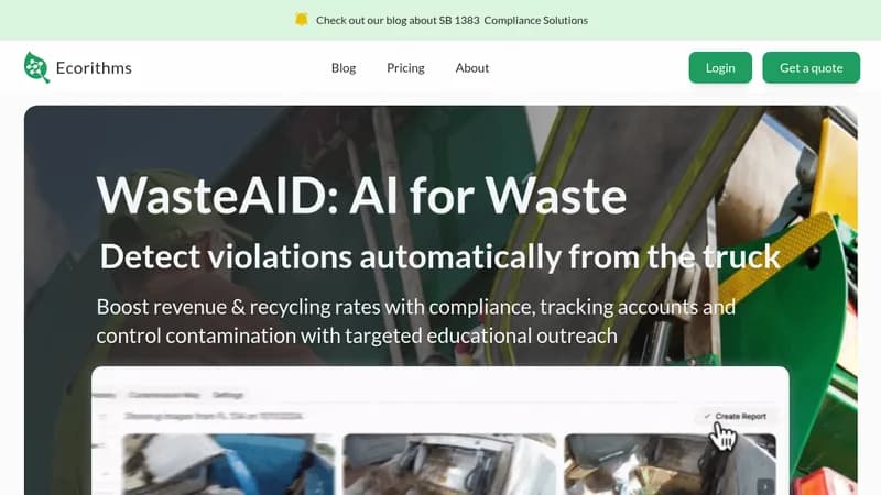 wasteaid website