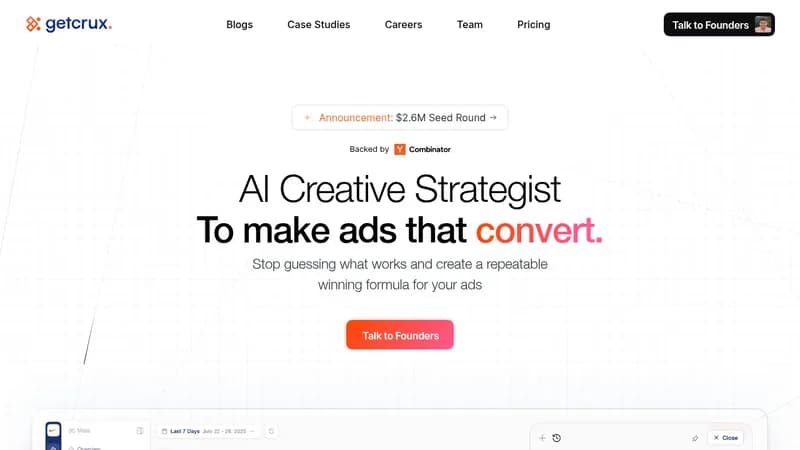 getcrux website