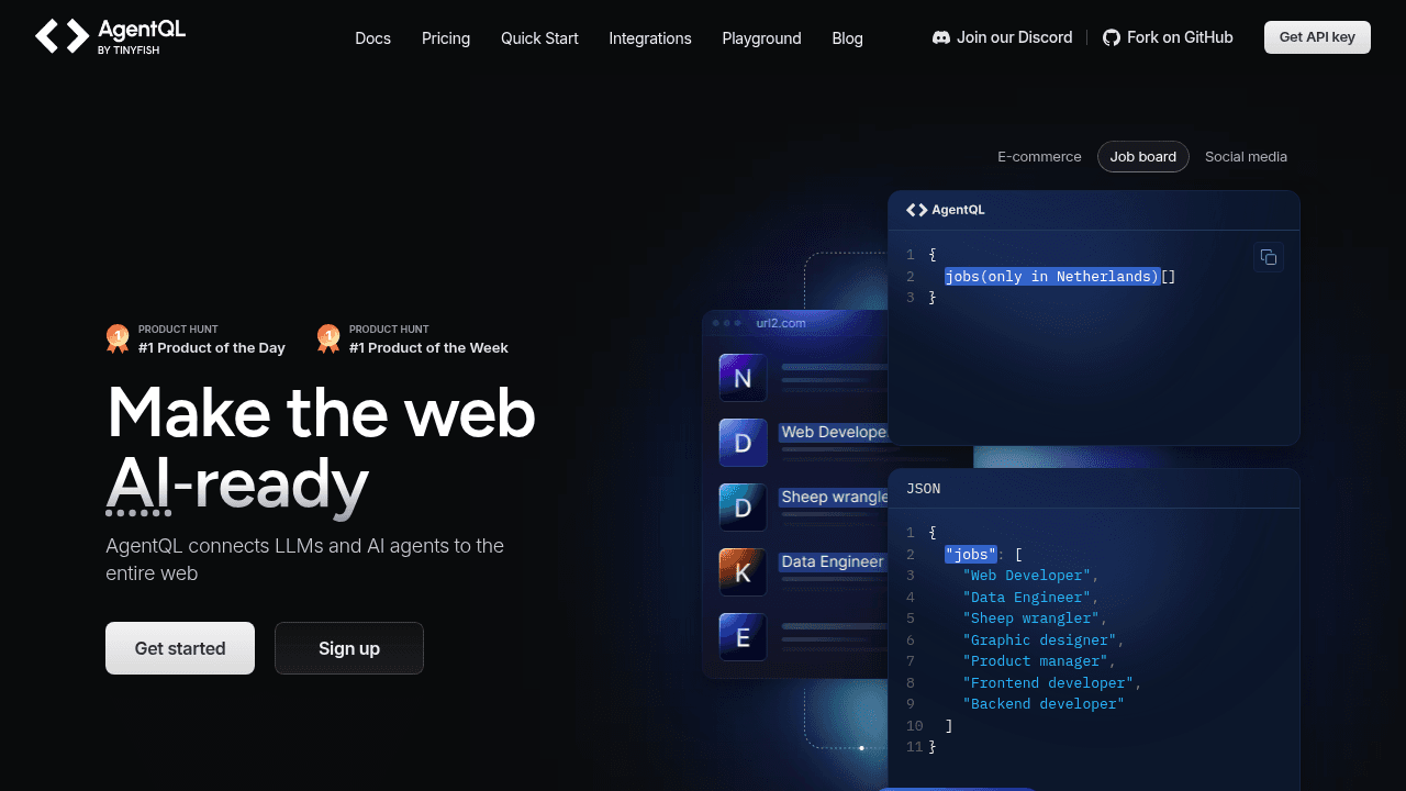 agentql website