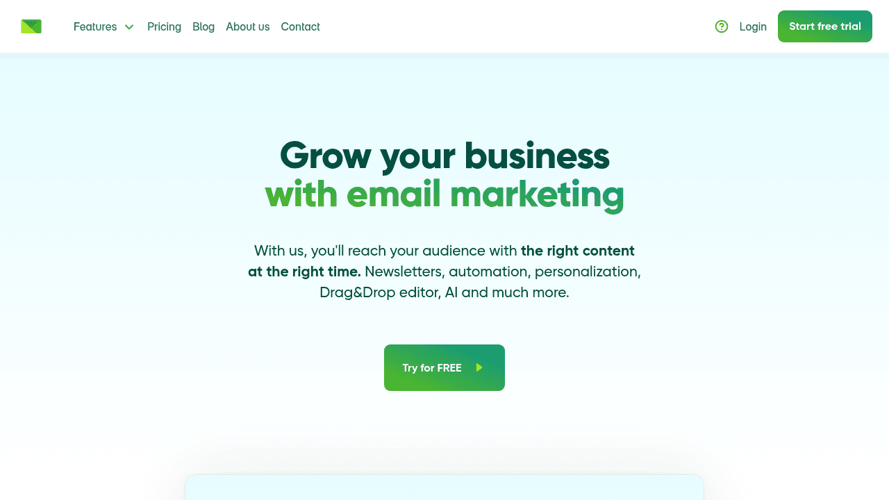 ecomail website