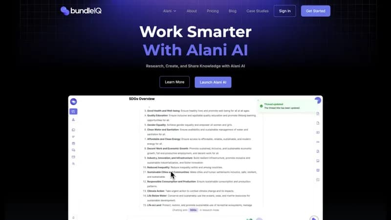 ALANI by bundleIQ screenshot