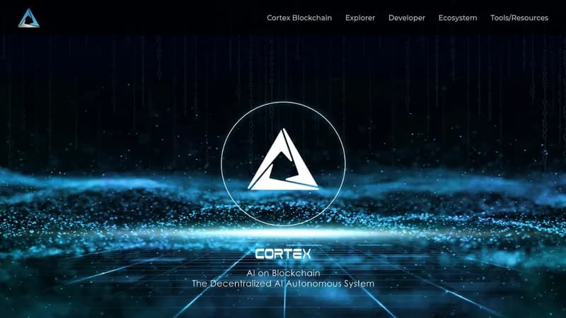 cortex blockchain website