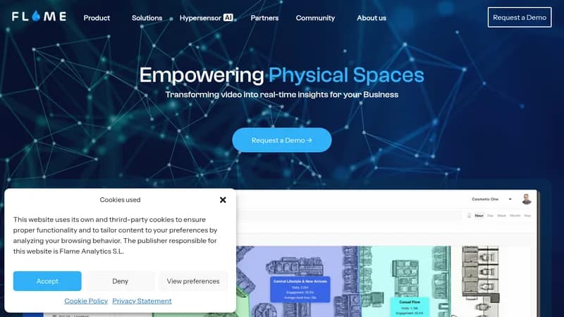 flame analytics website