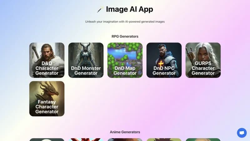 Image AI App screenshot