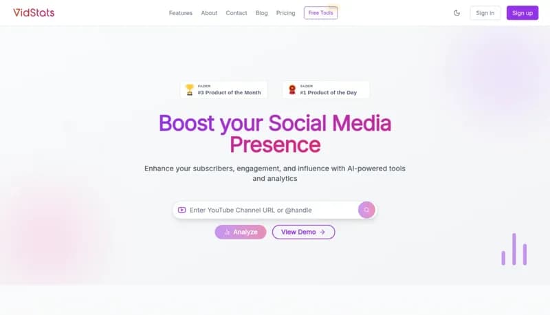 VidStats screenshot