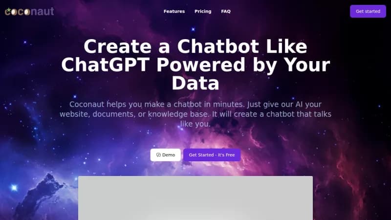 Coconaut.ai screenshot