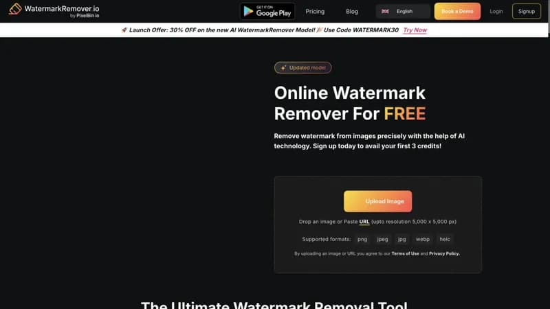 Watermark Remover screenshot