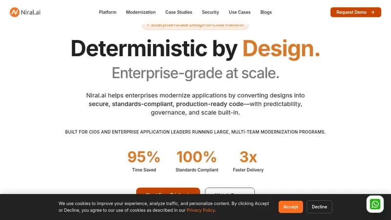 niral.ai website