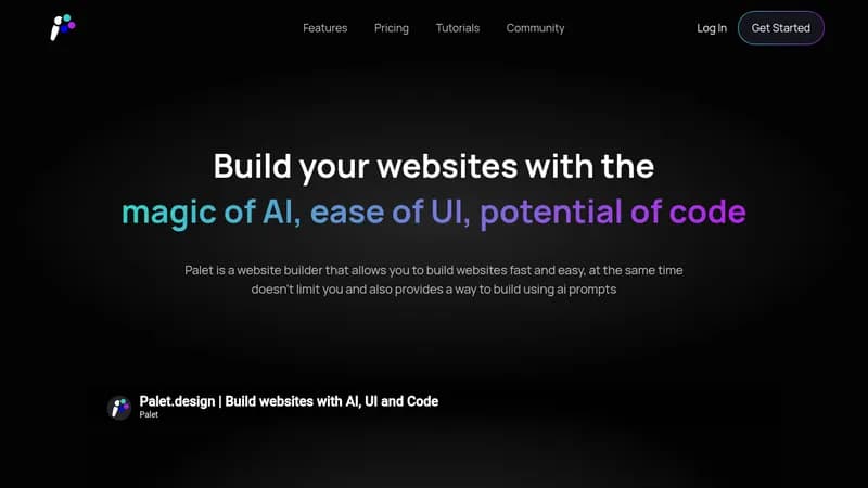 palet website