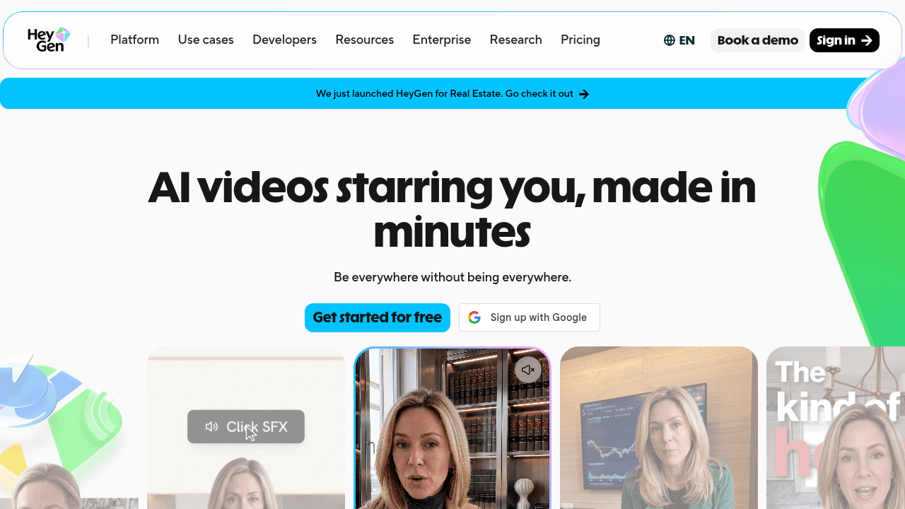 heygen website