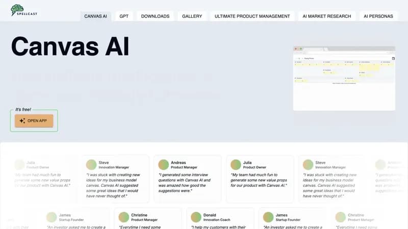 Canvas AI screenshot