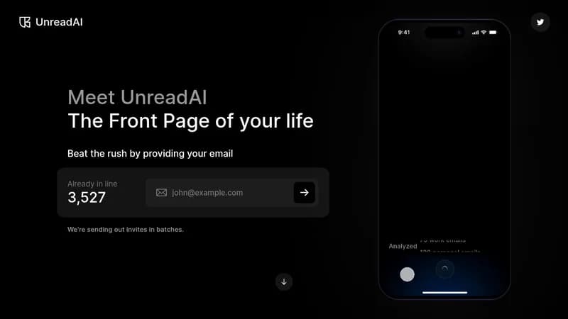 unreadai website