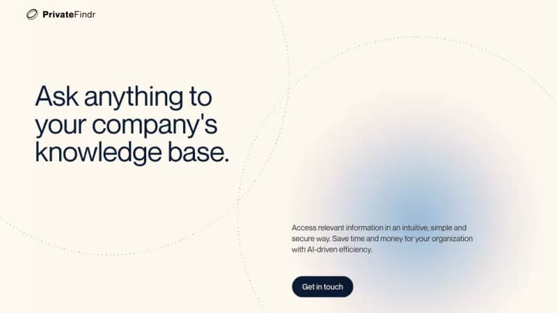 PrivateFindr screenshot
