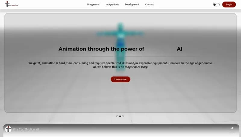 text2motion.ai screenshot