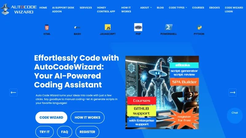 AutoCodeWizard screenshot