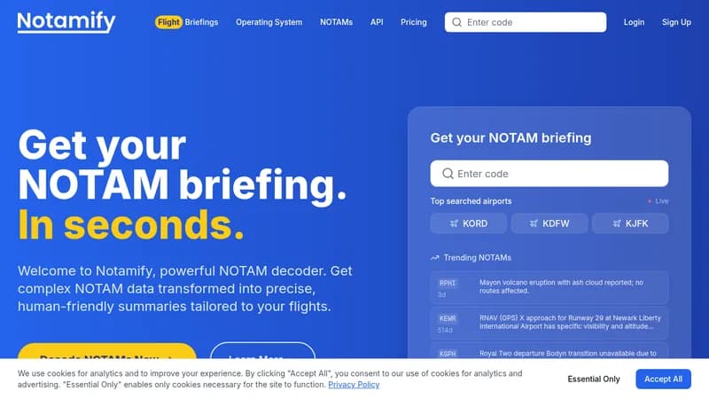 notamify website
