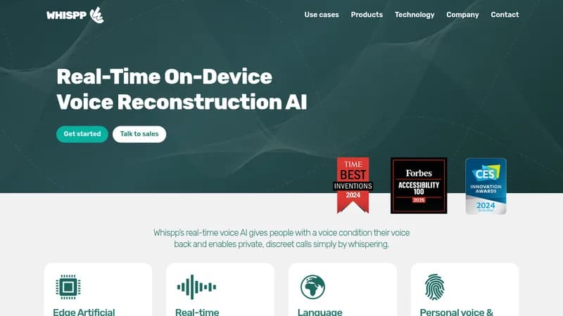whispp website