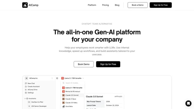 AICamp screenshot