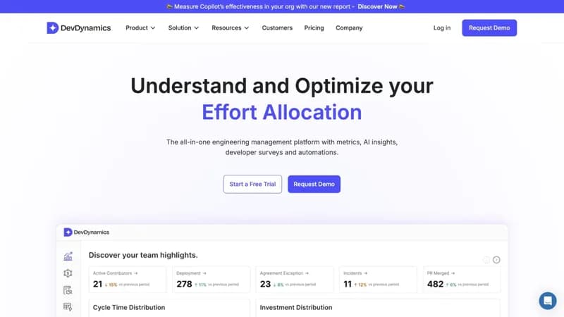 DevDynamics screenshot