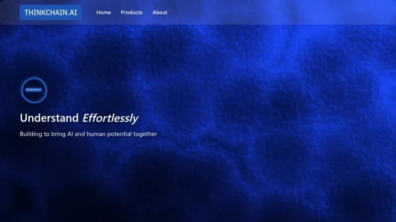 ThinkChain.ai screenshot