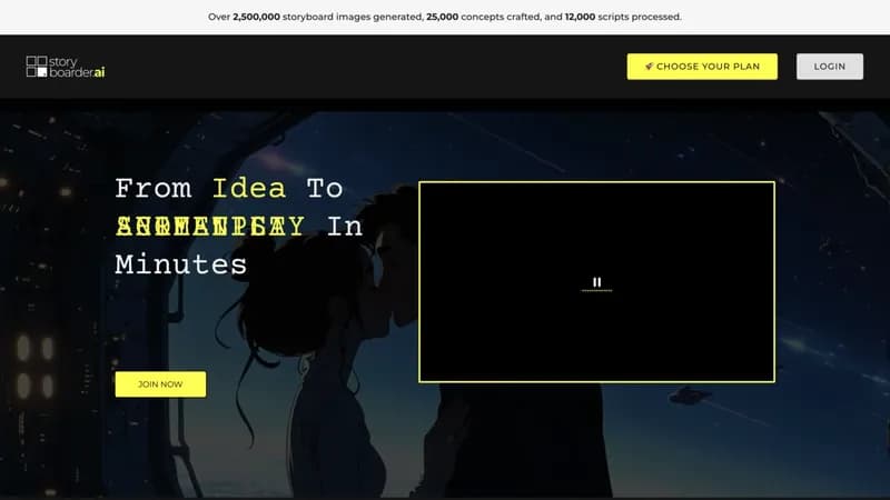 Storyboarder.ai screenshot