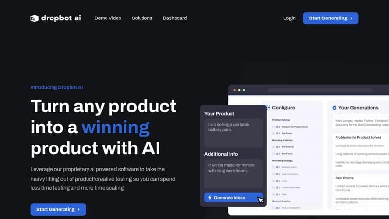 dropbot ai website