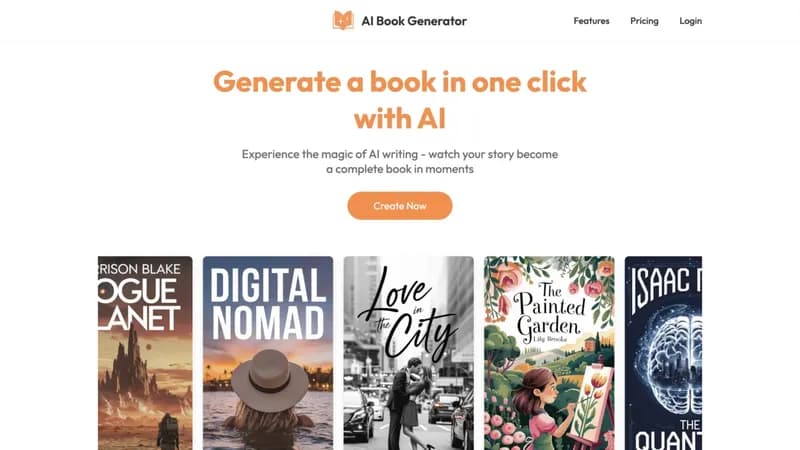 AI Book Generator screenshot