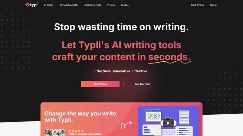 Typli.ai screenshot