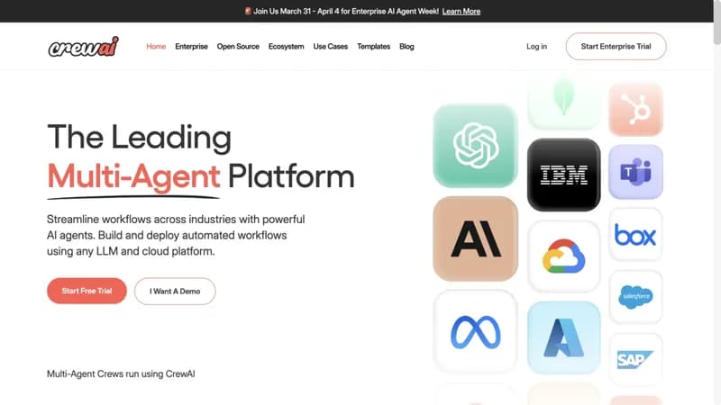 CrewAI screenshot