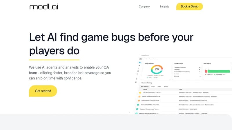 modl.ai website