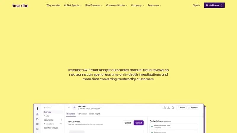 Inscribe screenshot