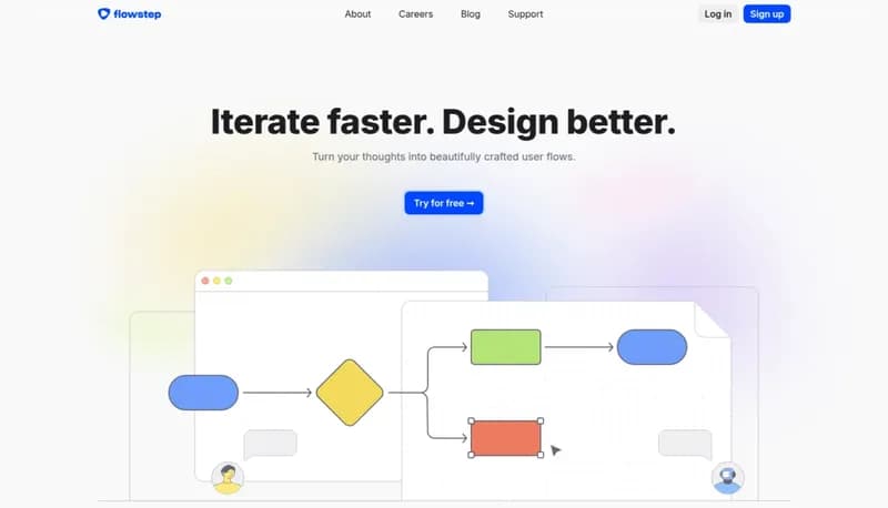 Flowstep screenshot
