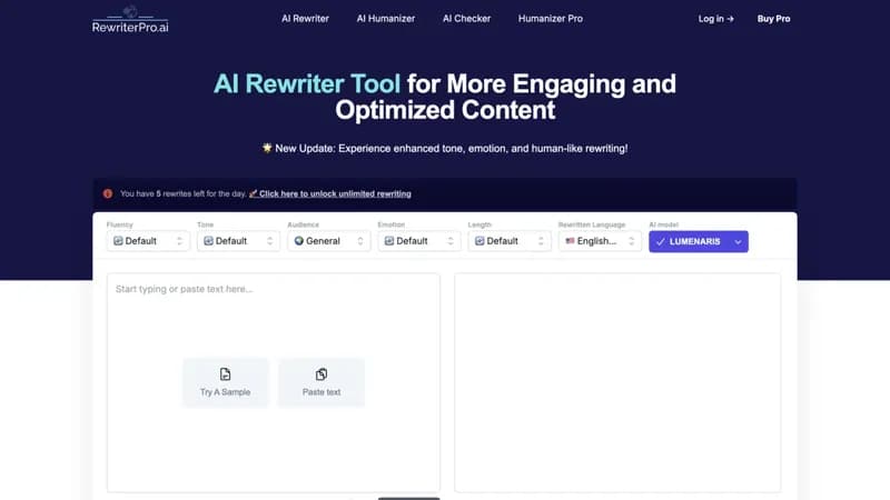 RewriterPro screenshot