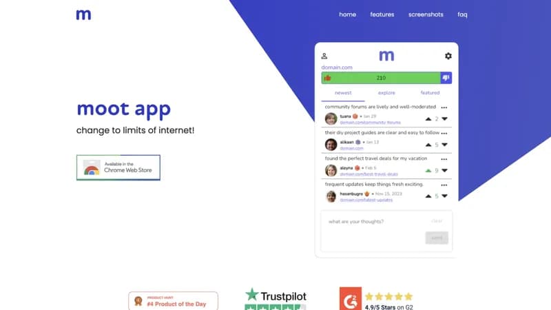 Moot App screenshot