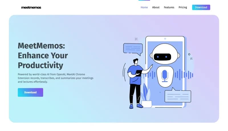 MeetMemos AI screenshot