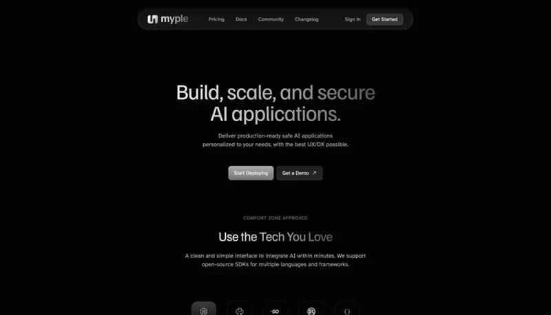 Myple screenshot