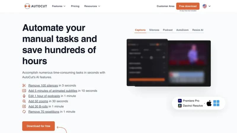 AutoCut screenshot
