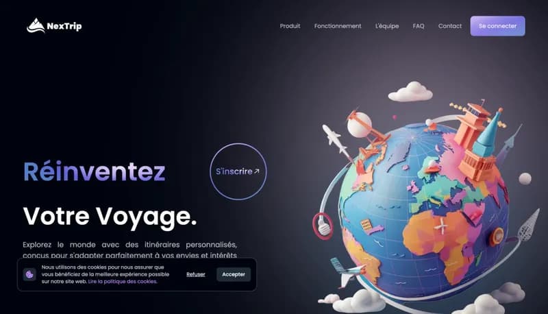 NexTrip screenshot