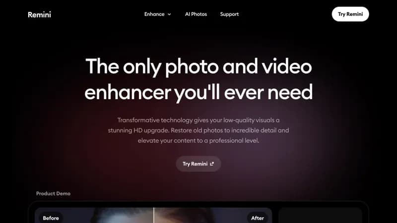 Remini screenshot