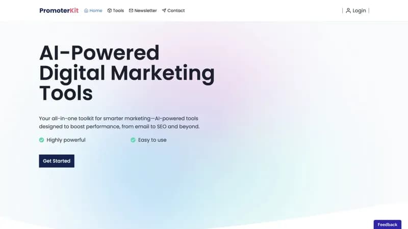 PromoterKit screenshot