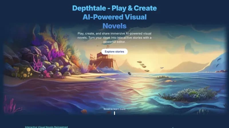 Depthtale screenshot