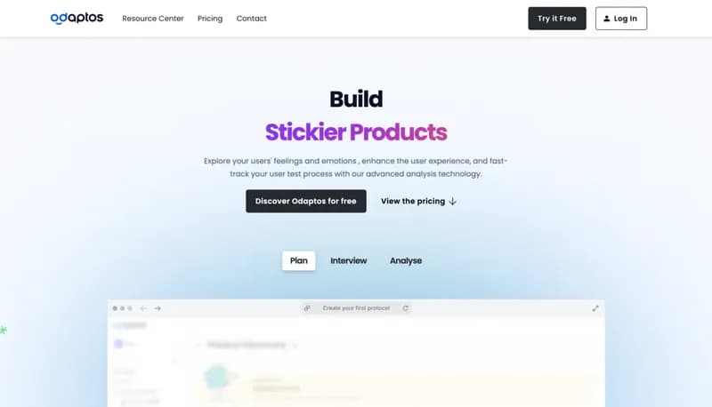 Odaptos screenshot
