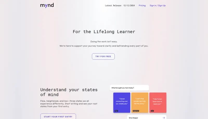 Mynd screenshot