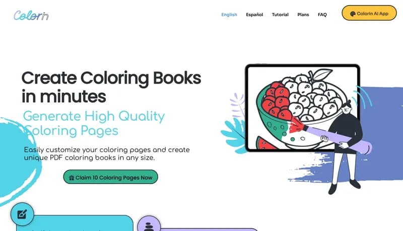 Colorin AI screenshot